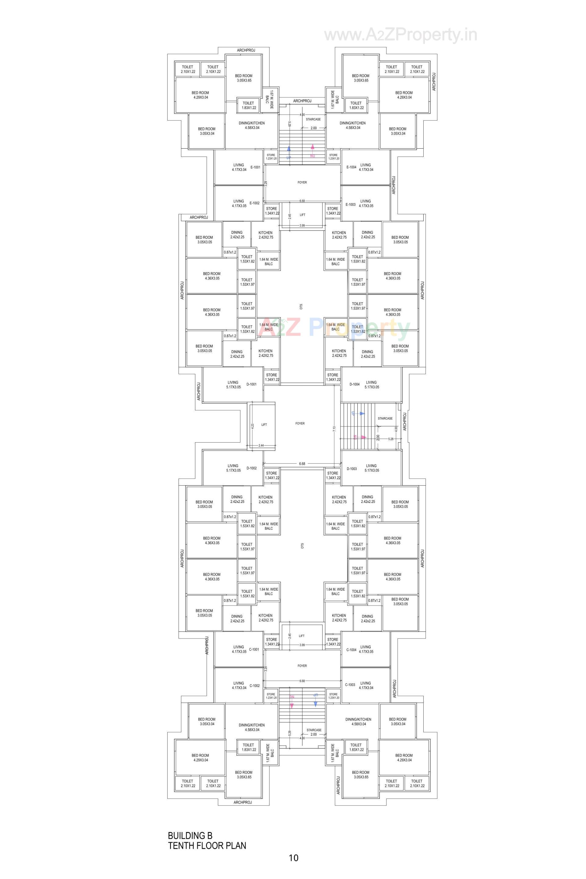 Layout of real estate project Sukirti Vihar located at –, Navsari, Gujarat