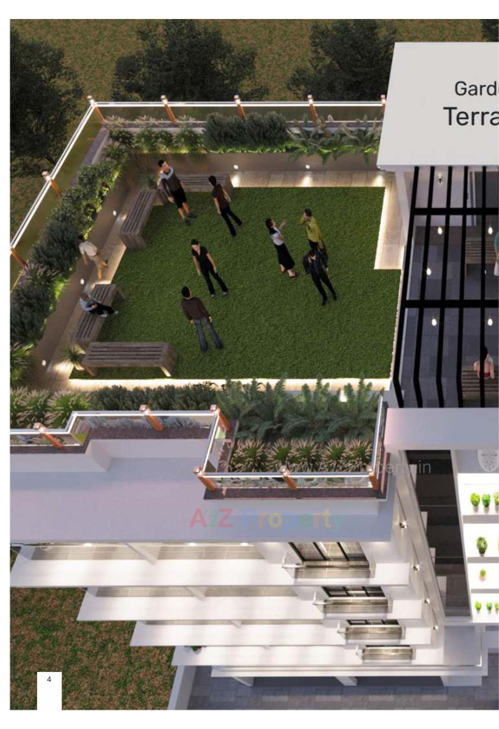 3D Elevation of real estate project Superia Heights located at Bilimora, Navsari, Gujarat