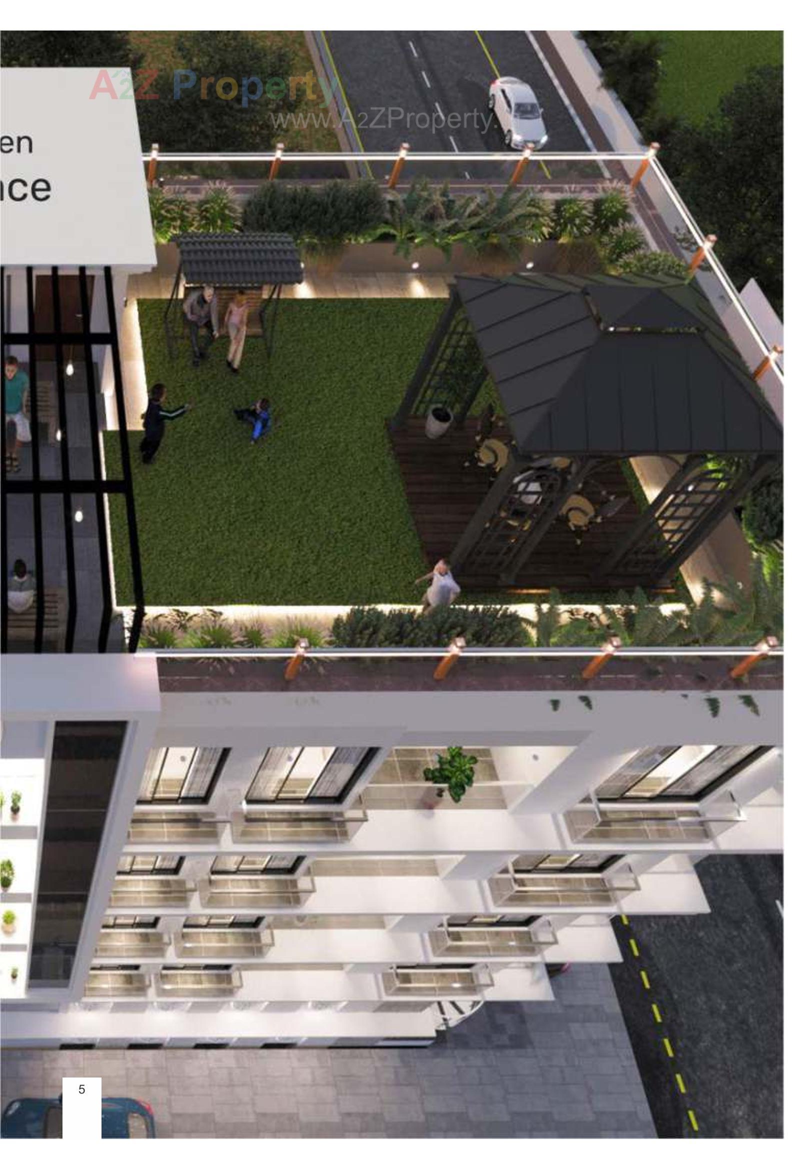 3D Elevation of real estate project Superia Heights located at Bilimora, Navsari, Gujarat