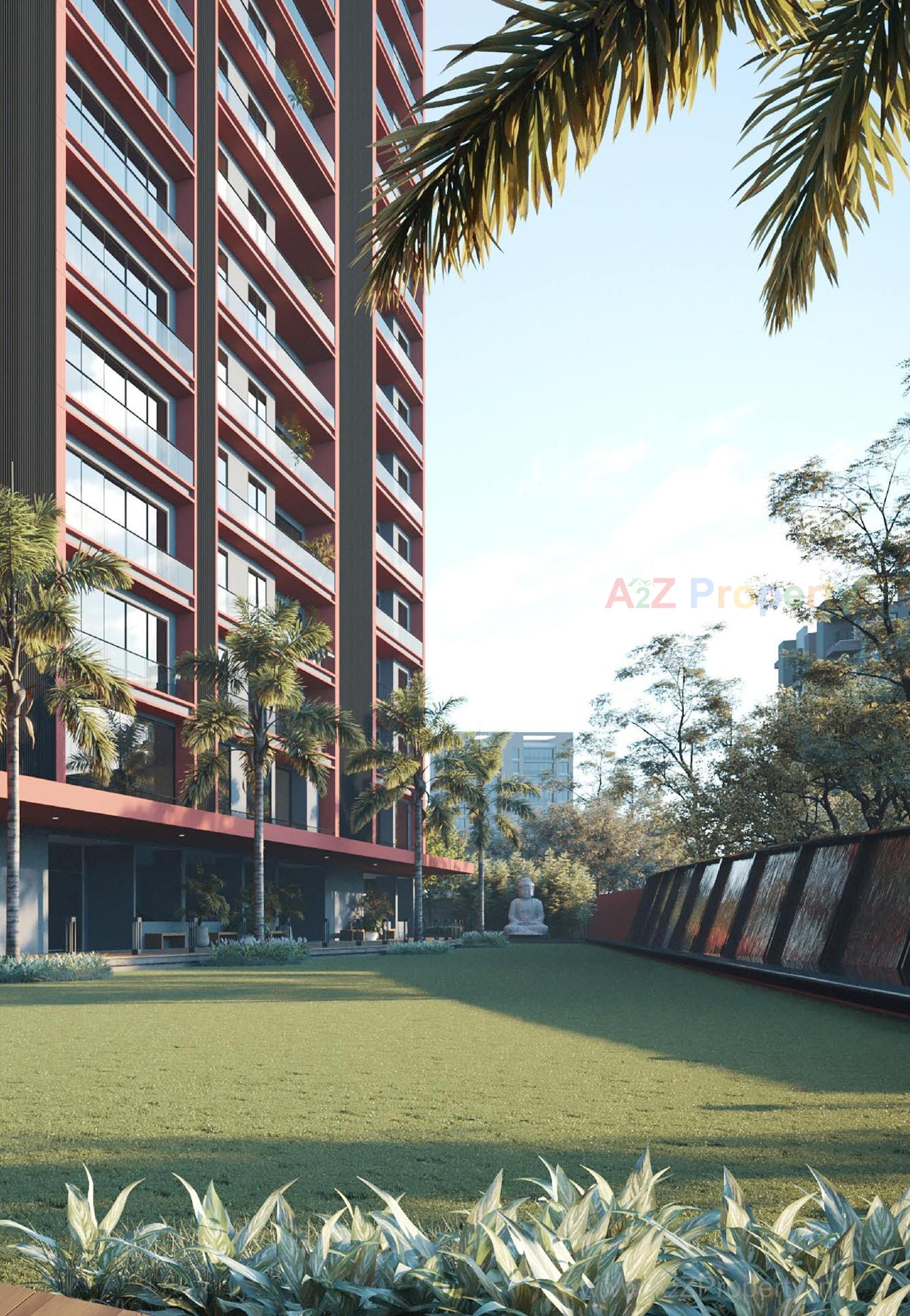 3D Elevation of real estate project Swiss Point located at Chapra, Navsari, Gujarat