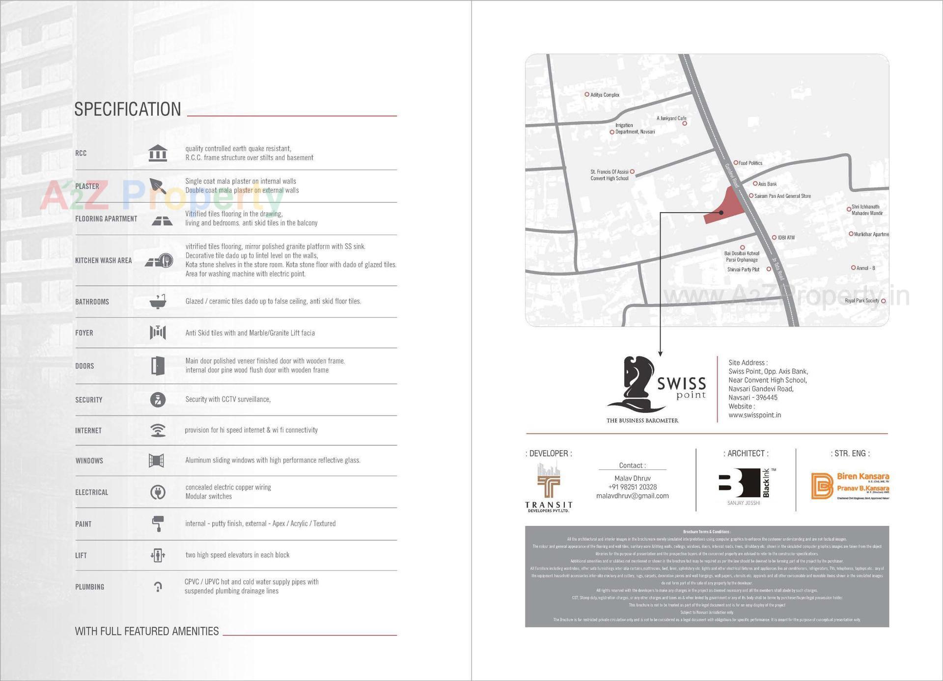  of real estate project Swiss Point located at Chapra, Navsari, Gujarat