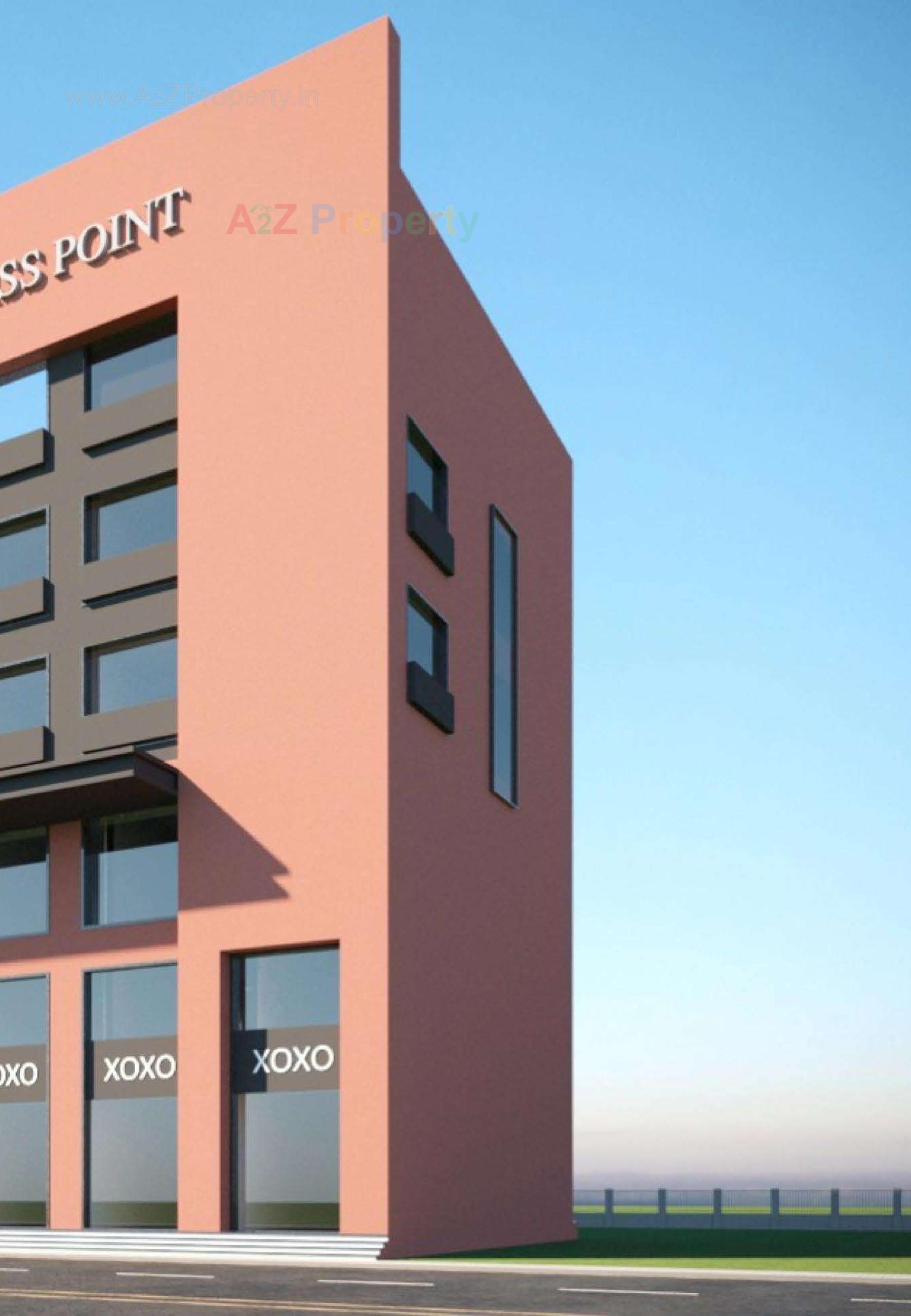 3D Elevation of real estate project Swiss Point located at Chapra, Navsari, Gujarat