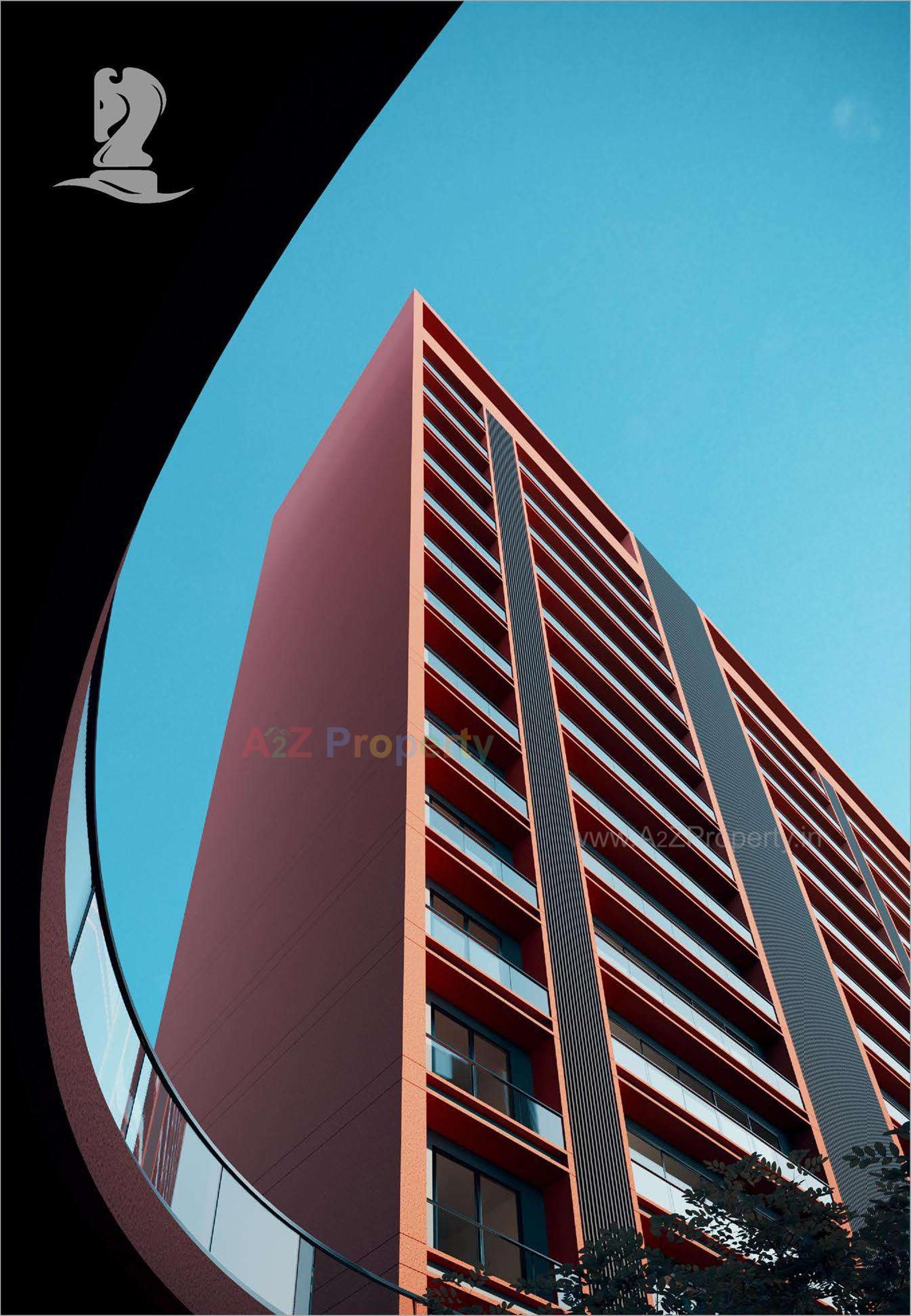 3D Elevation of real estate project Swiss Point located at Chapra, Navsari, Gujarat