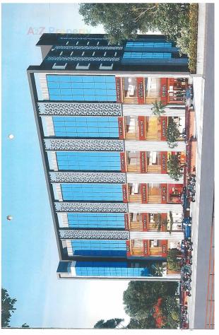 Elevation of real estate project The Olivia located at Jamalpore, Navsari, Gujarat