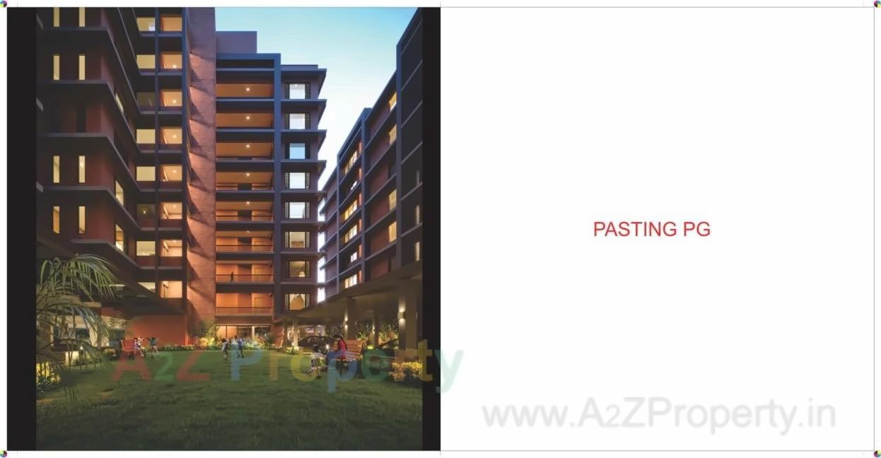 3D Elevation of real estate project Trident located at Navsari, Navsari, Gujarat