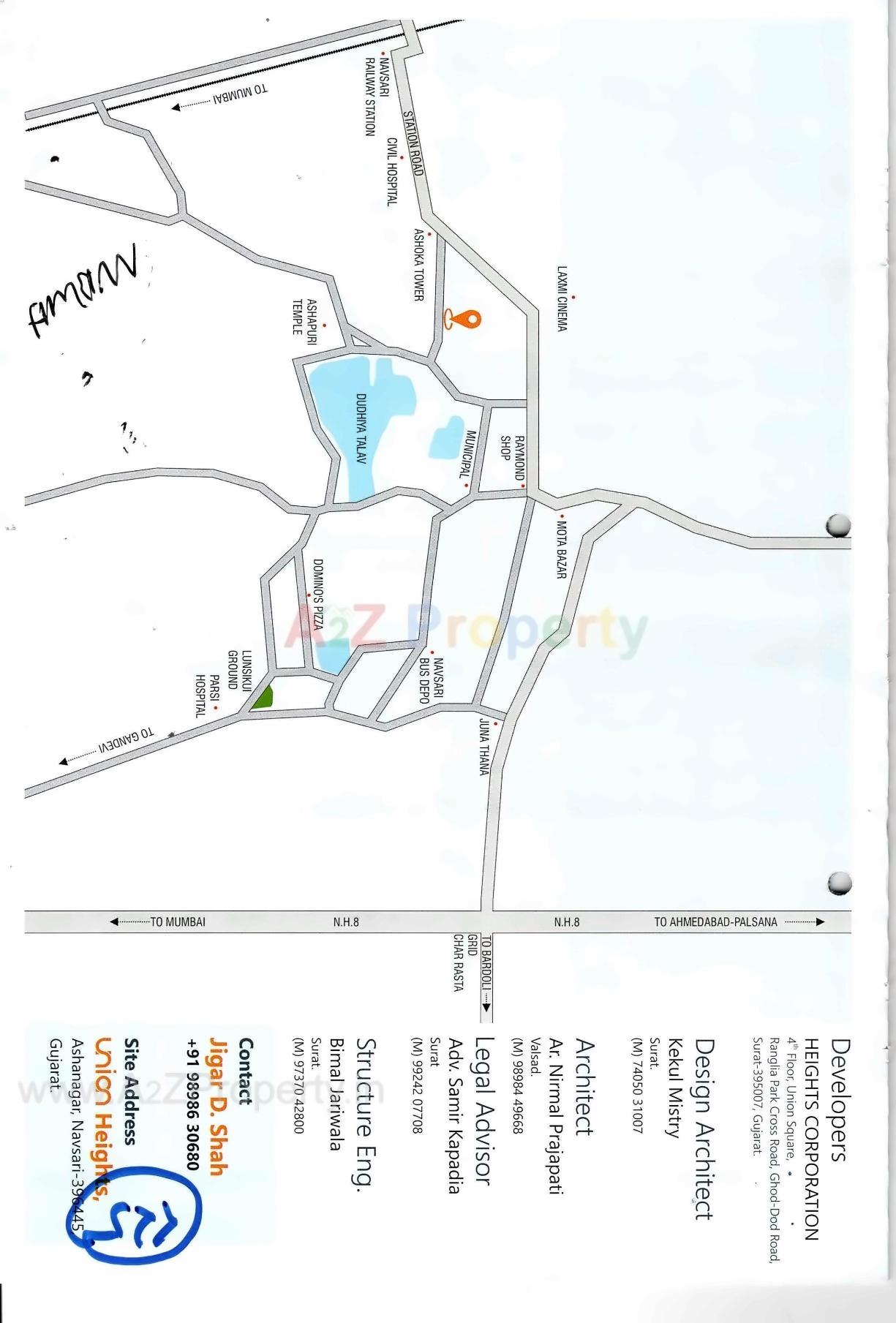  of real estate project Union Heights located at Navsari, Navsari, Gujarat