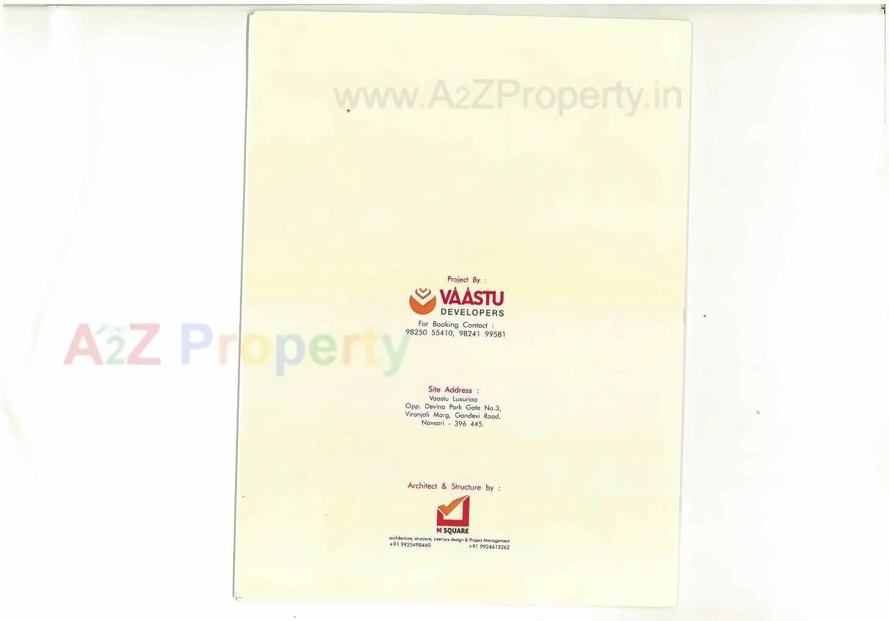  of real estate project Vaastu Luxuriaa located at Dist, Navsari, Gujarat