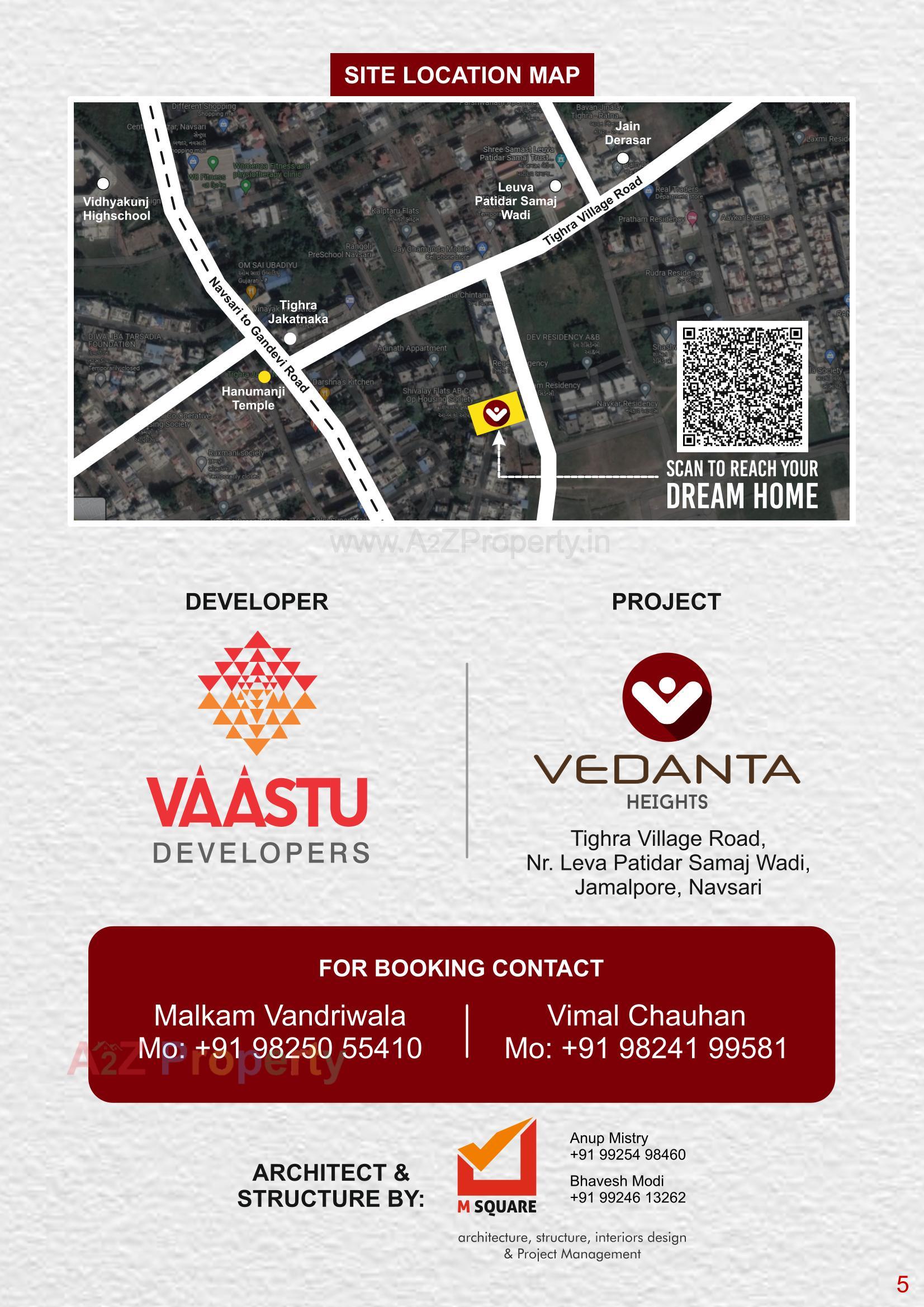  of real estate project Vedanta Heights located at City, Navsari, Gujarat