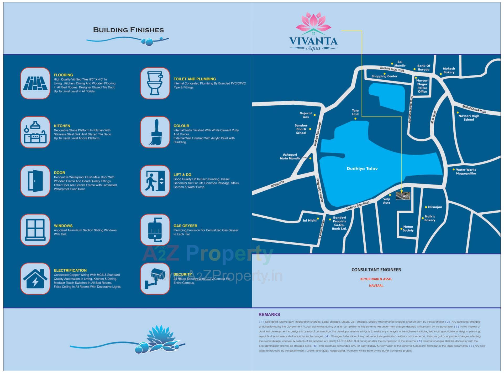  of real estate project Vivanta Aqua located at Navsari, Navsari, Gujarat