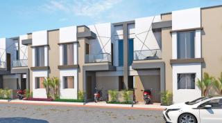 Elevation of real estate project Maruti Nandan located at Kalol, Panchmahals, Gujarat