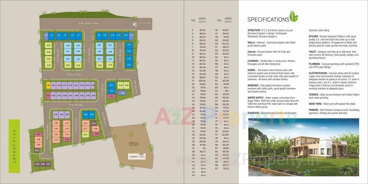  of real estate project Minaxi Bungalows located at Godhra, Panchmahals, Gujarat