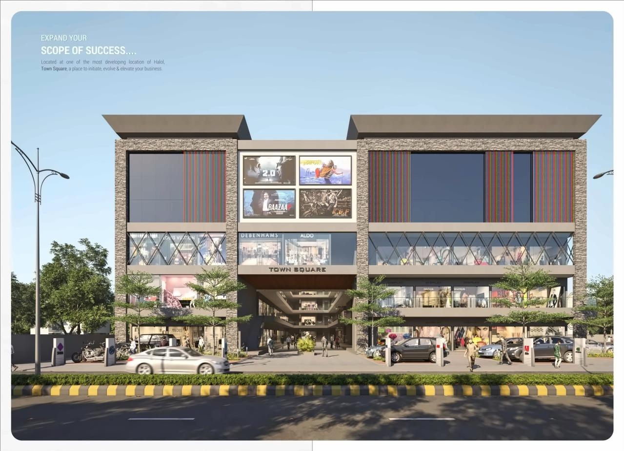 Town Square Shops null Offices at Halol Panchmahals