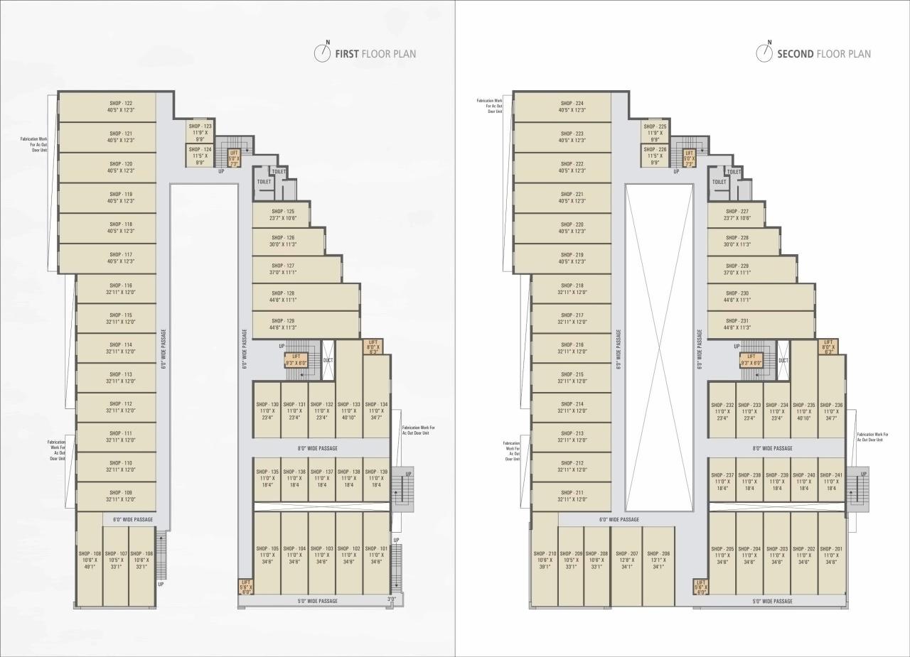 Layout of real estate project Town Square located at Halol, Panchmahals, Gujarat