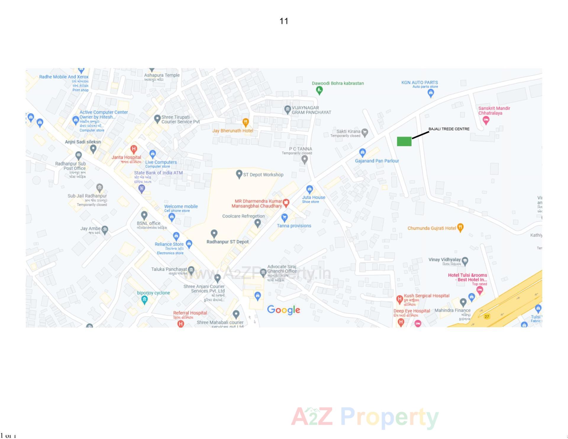  of real estate project Balaji Trade Center located at Radhanpur, Patan, Gujarat