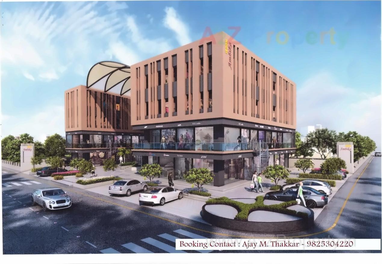 3D Elevation of real estate project Iscon Ambika located at Radhanpur, Patan, Gujarat