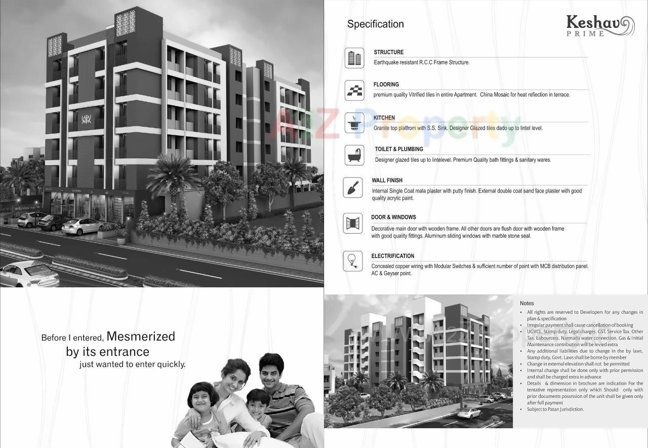 of real estate project Keshav Prime located at Gungadipati, Patan, Gujarat