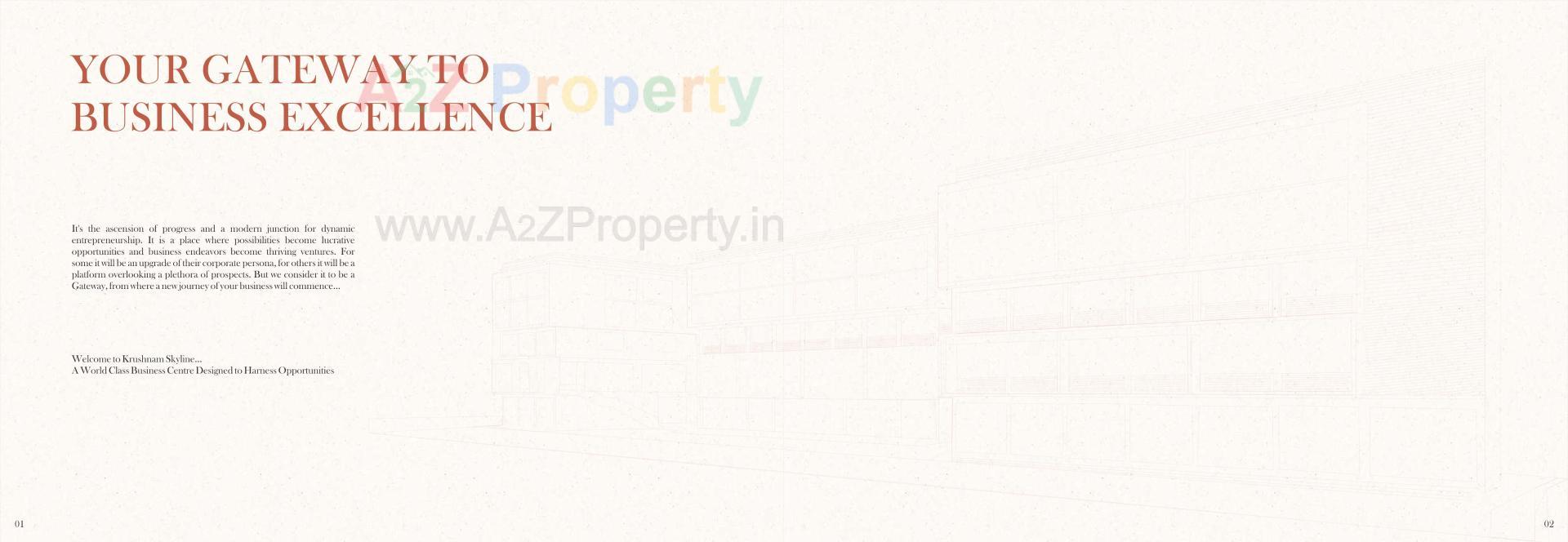  of real estate project Krushnam Skyline located at Gungdipati, Patan, Gujarat