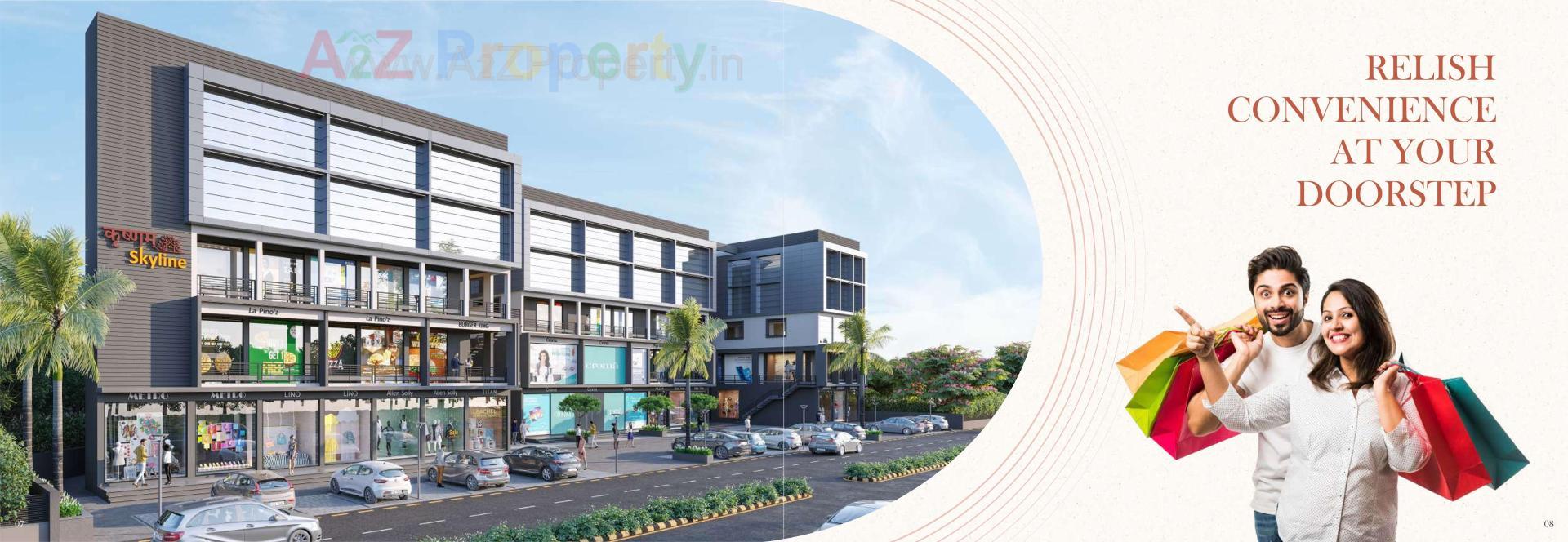  of real estate project Krushnam Skyline located at Gungdipati, Patan, Gujarat