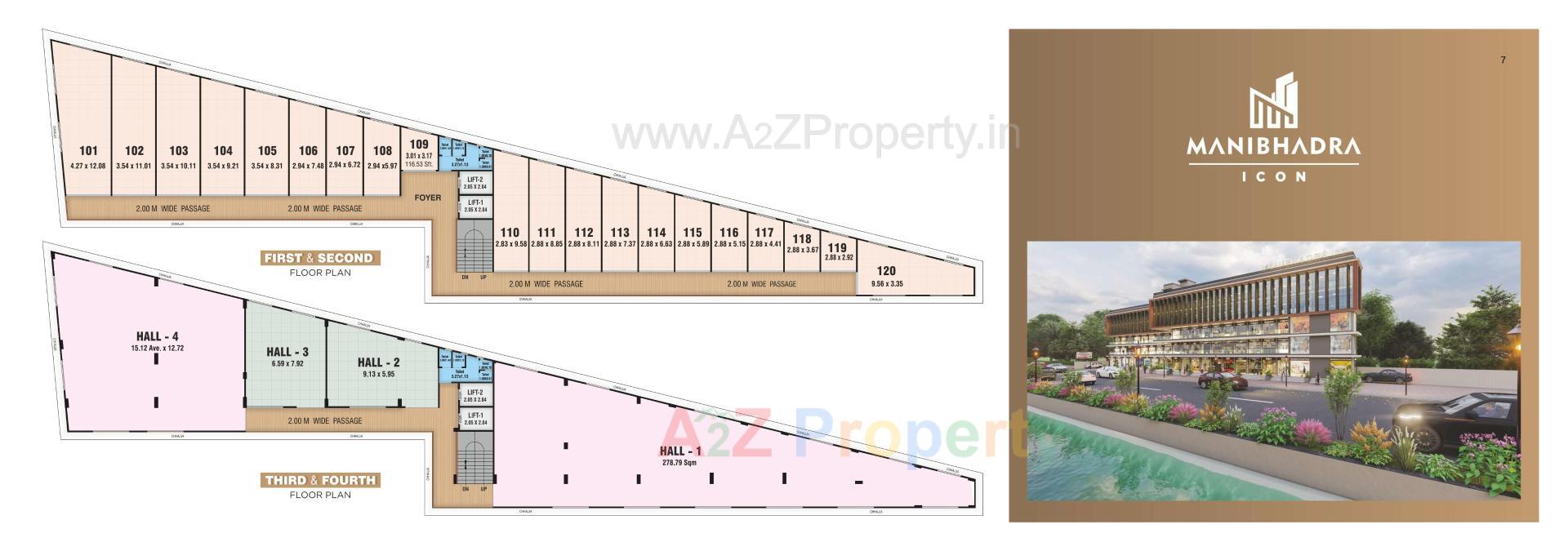  of real estate project Manibhadra Icon located at Patan, Patan, Gujarat