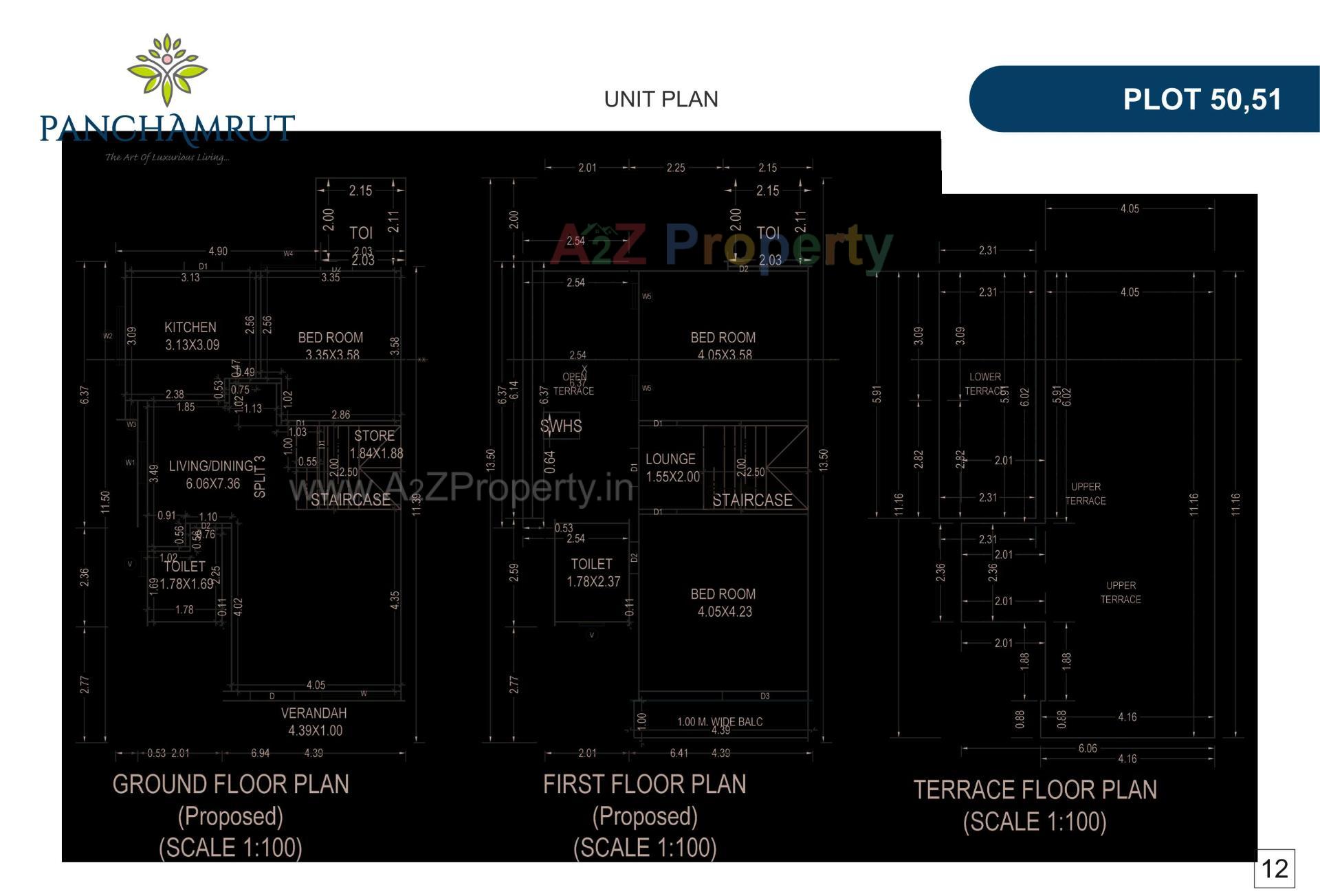  of real estate project Panchamrut located at Samalpati, Patan, Gujarat