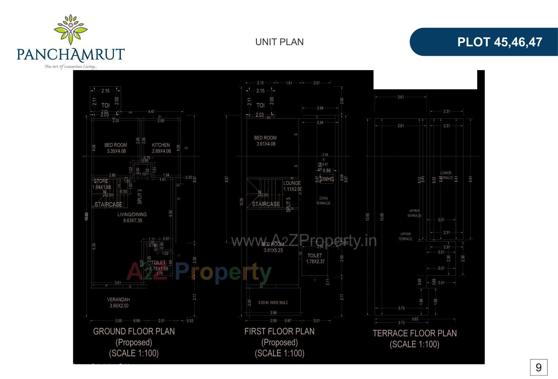  of real estate project Panchamrut located at Samalpati, Patan, Gujarat
