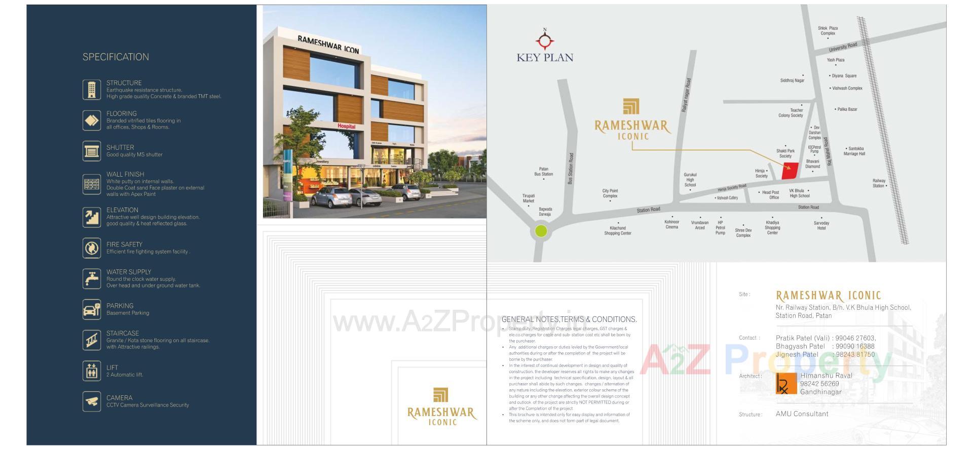  of real estate project Rameshwar Iconic located at Patan, Patan, Gujarat