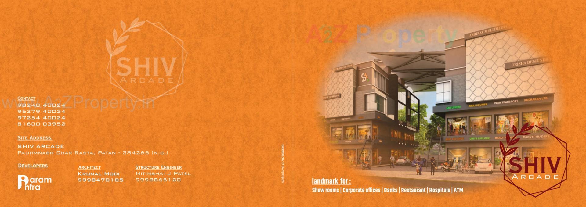  of real estate project Shiv Arcade located at Patan, Patan, Gujarat