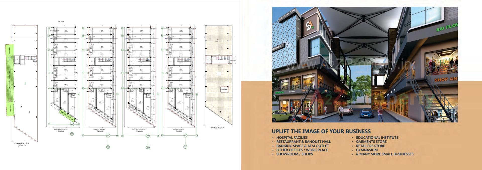  of real estate project Shiv Arcade located at Patan, Patan, Gujarat