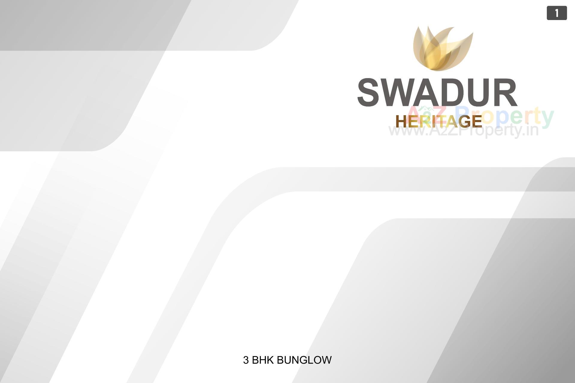  of real estate project Swadur Heritage located at Samalpati, Patan, Gujarat