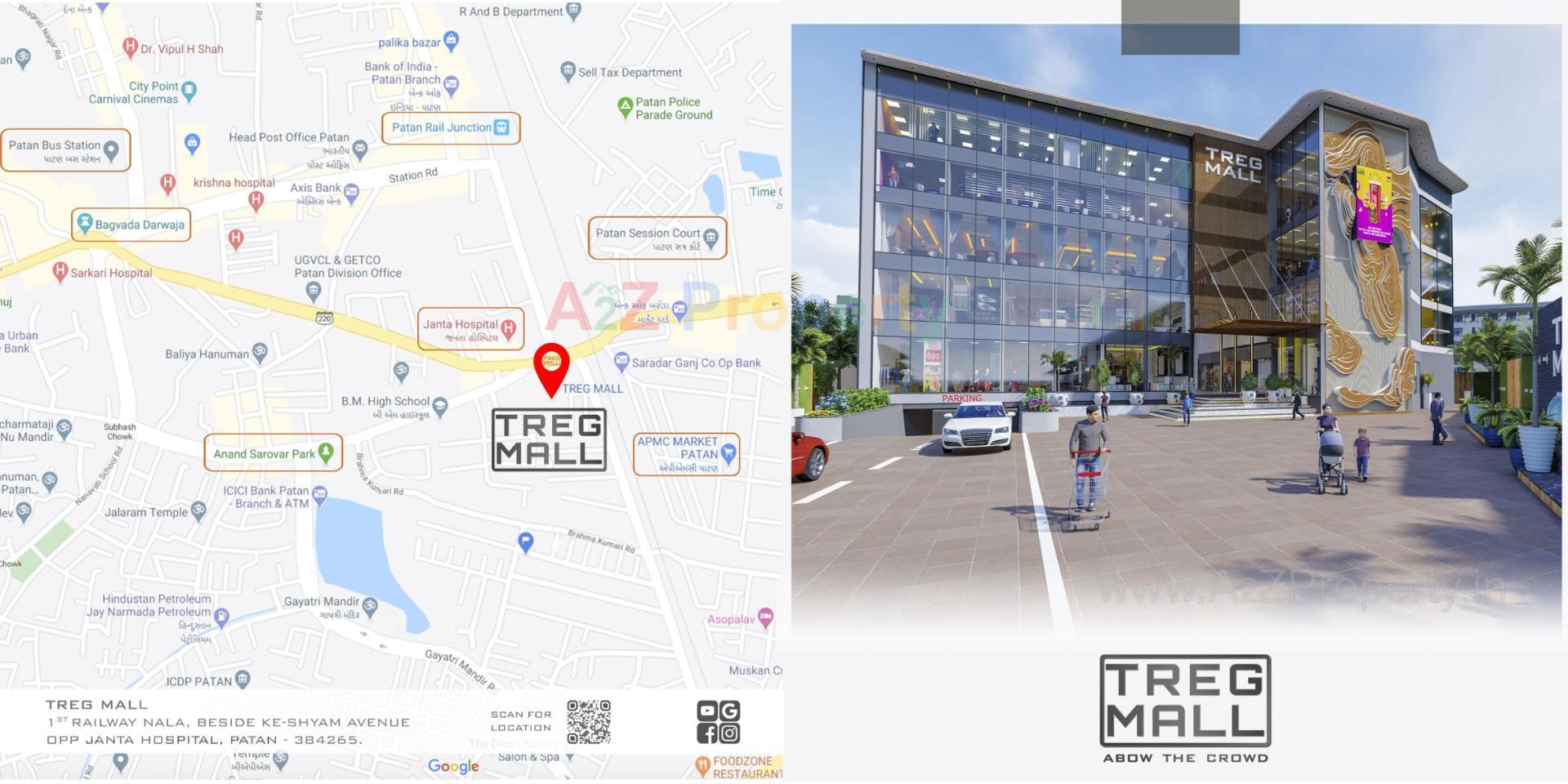  of real estate project Treg Mall located at Gungdipati, Patan, Gujarat