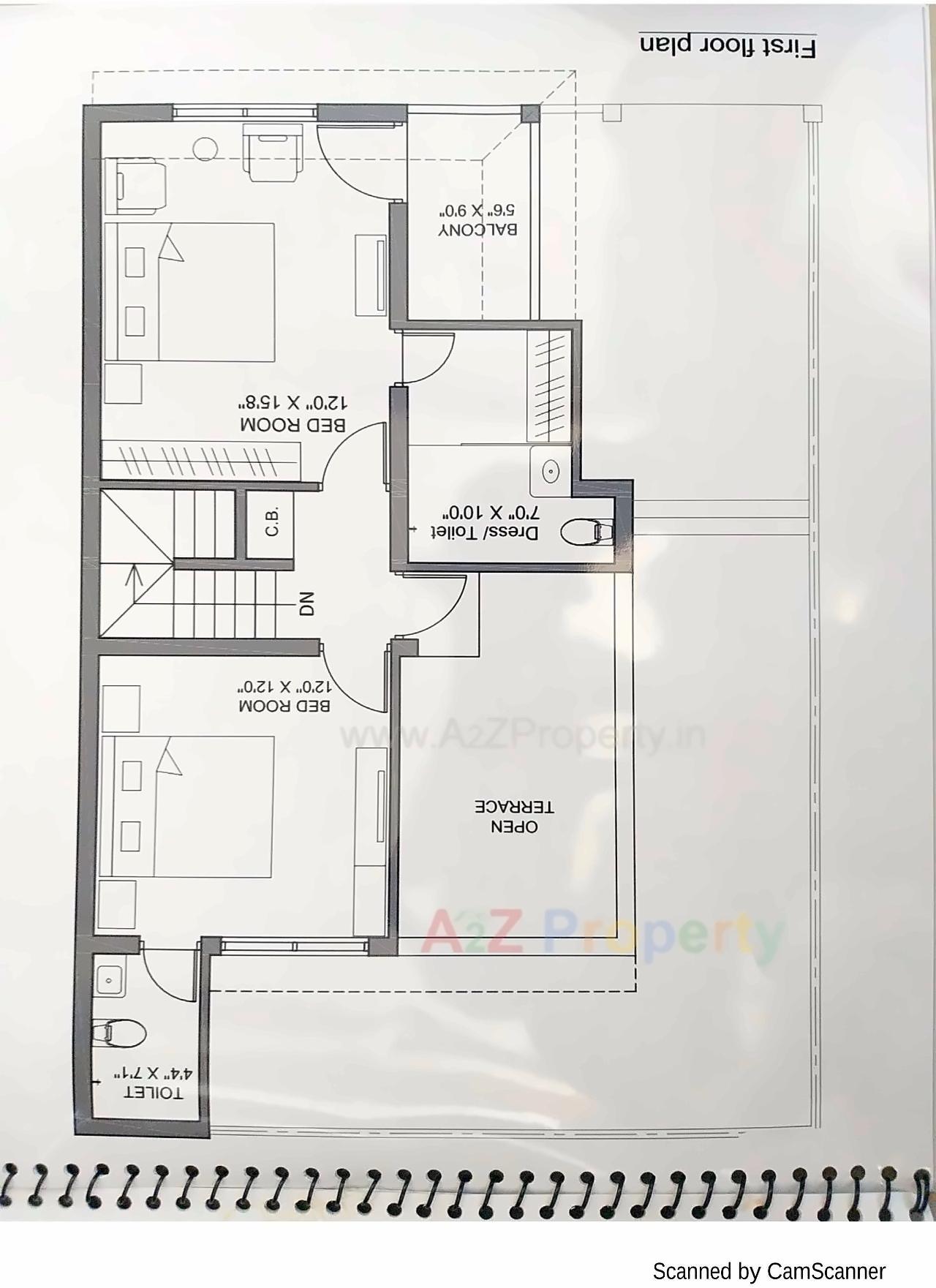 Layout of real estate project Yash Heritage Ii located at Patan, Patan, Gujarat
