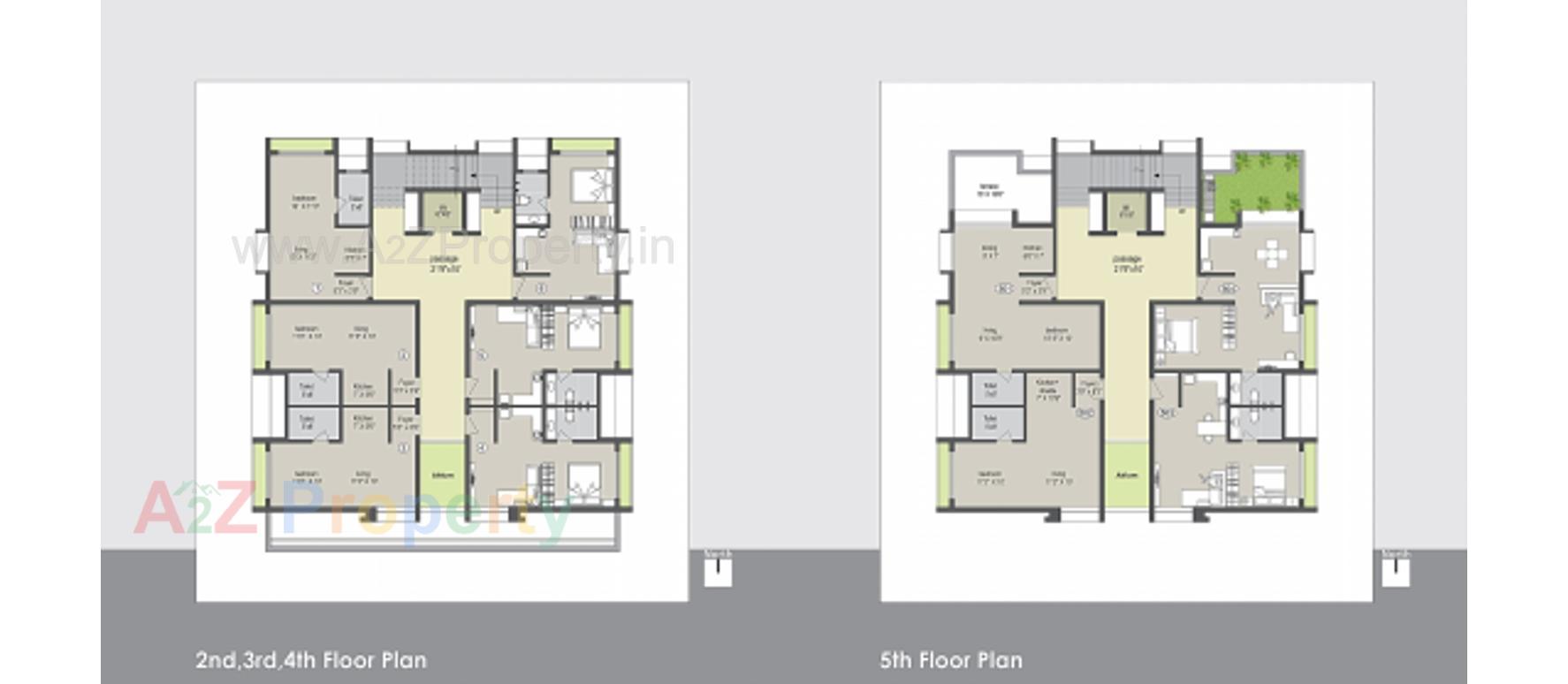 Layout of real estate project 24 Carat located at Porbandar, Porbandar, Gujarat