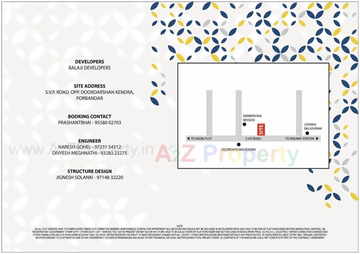  of real estate project Balaji Avenue located at Porbander, Porbandar, Gujarat