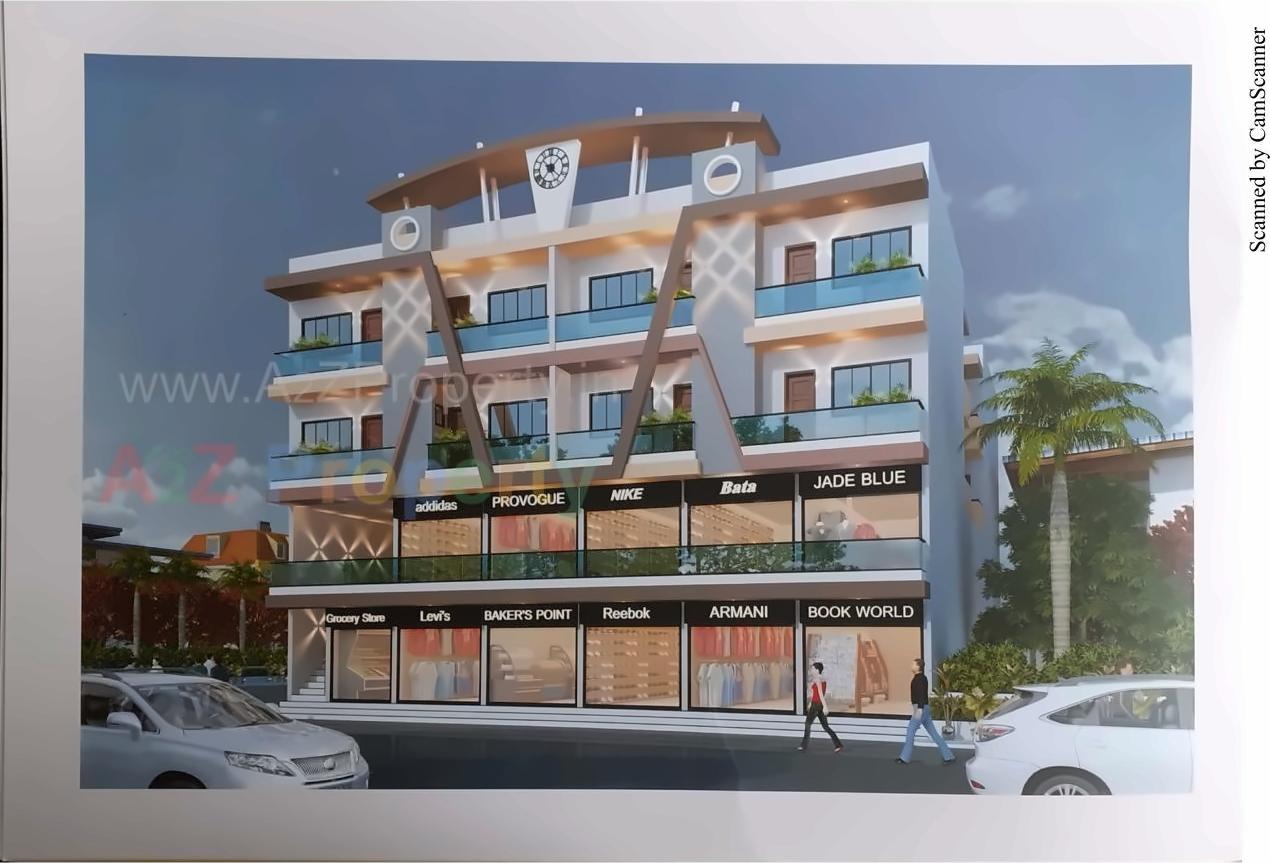 3D Elevation of real estate project Gulab Villa located at Porbandar, Porbandar, Gujarat