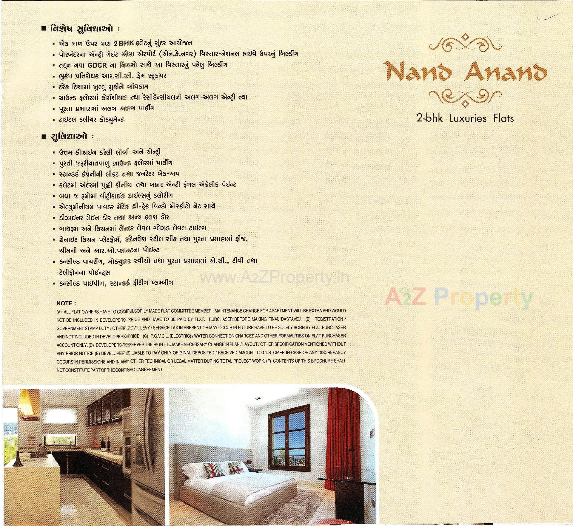  of real estate project Nand Anand located at Chhaya, Porbandar, Gujarat