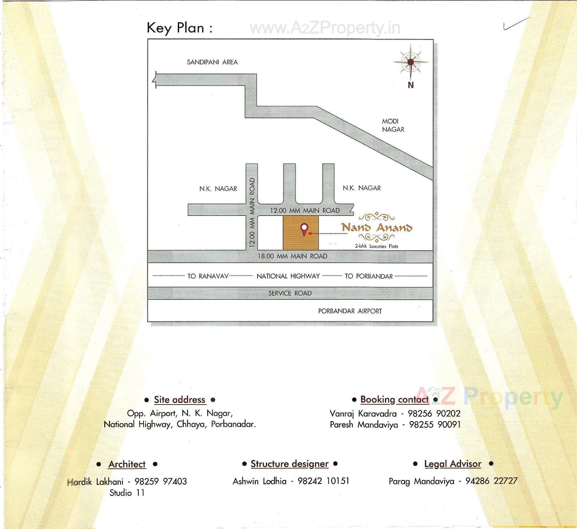  of real estate project Nand Anand located at Chhaya, Porbandar, Gujarat