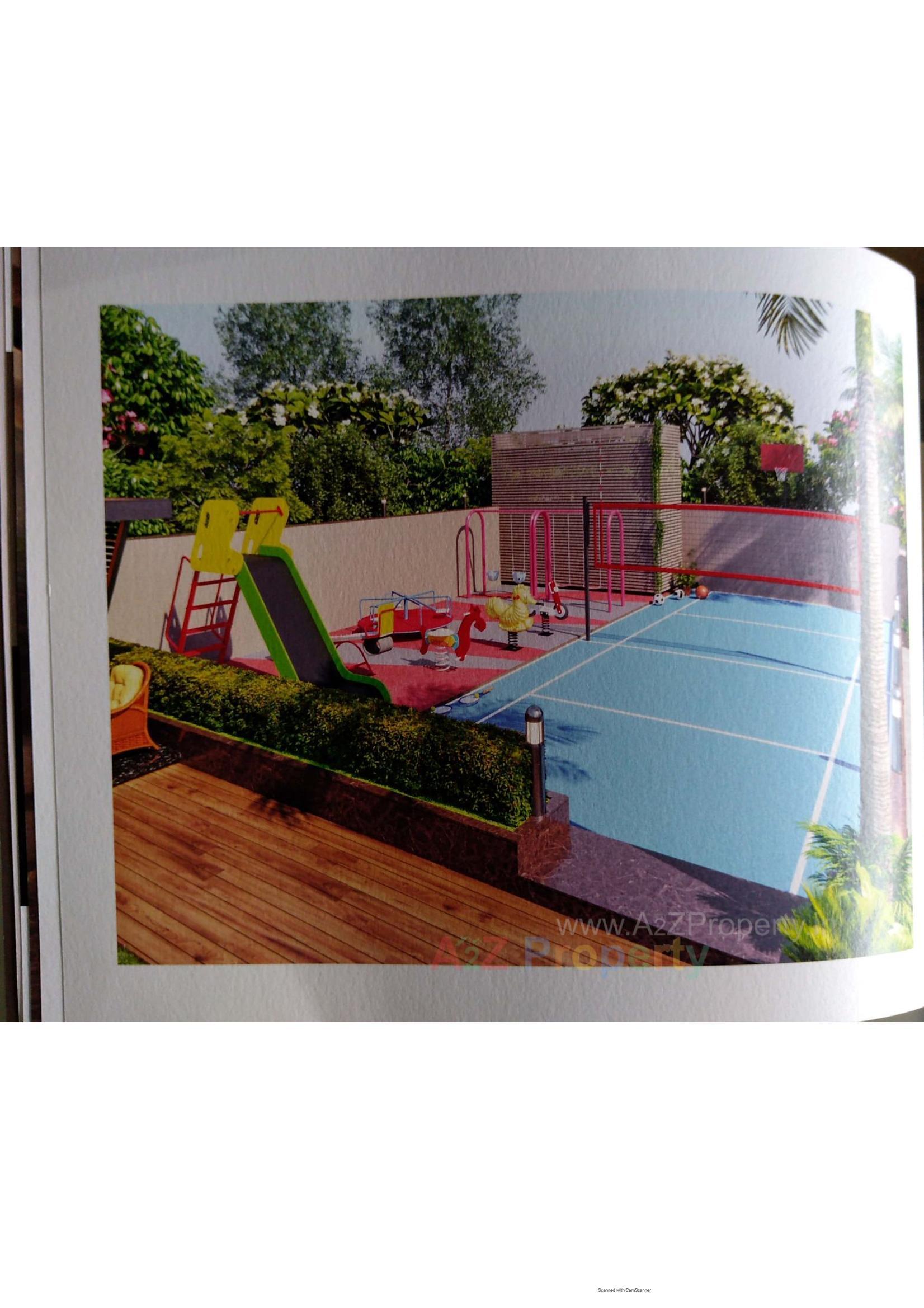 3D Elevation of real estate project 36 Avenue located at Motamava, Rajkot, Gujarat