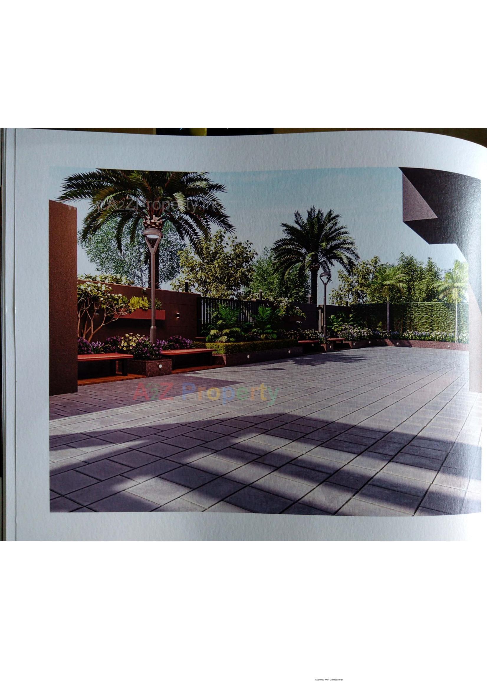 3D Elevation of real estate project 36 Avenue located at Motamava, Rajkot, Gujarat