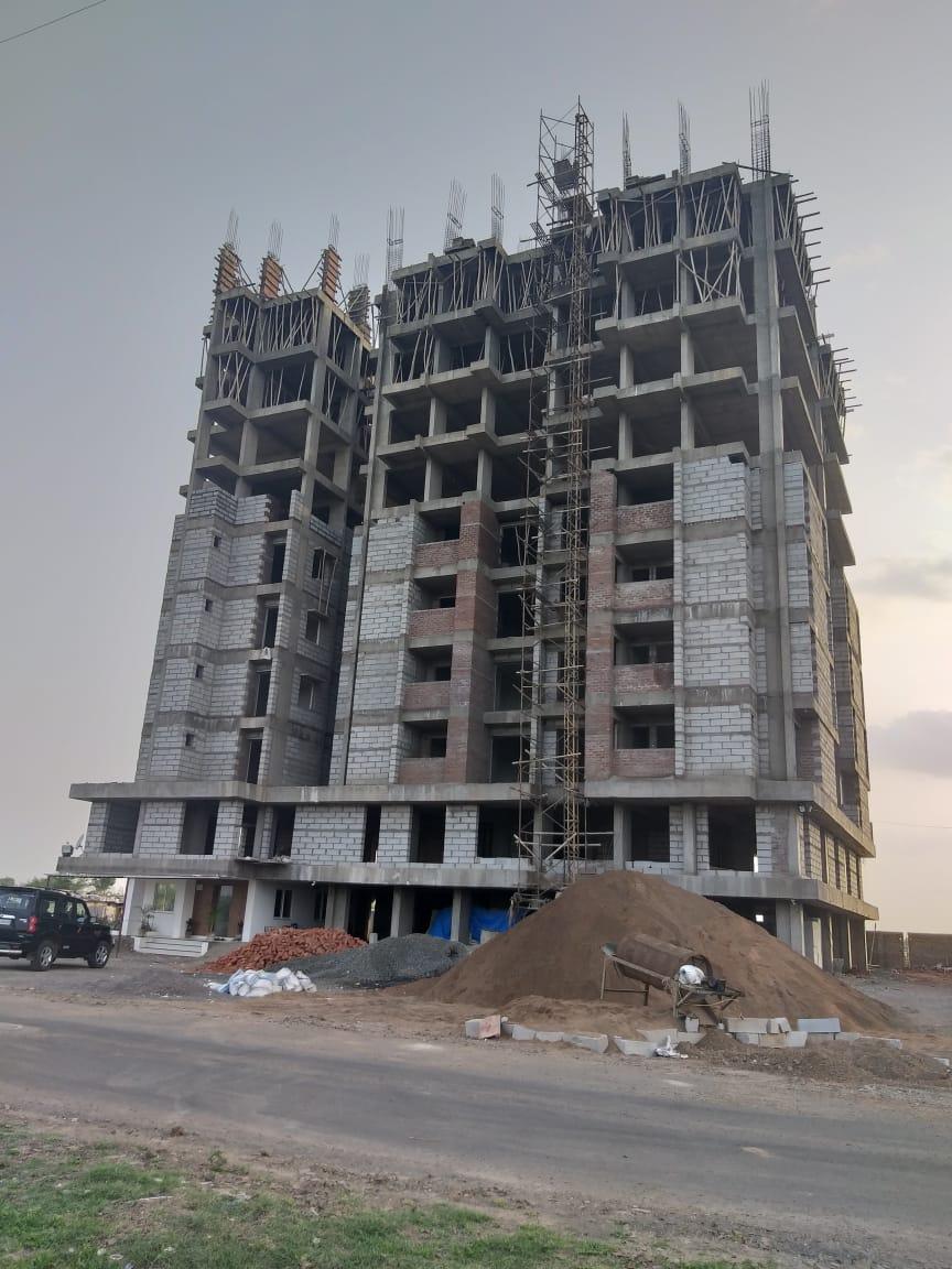 187184_const of real estate project Aadarsh Exotica located at Vavadi, Rajkot, Gujarat
