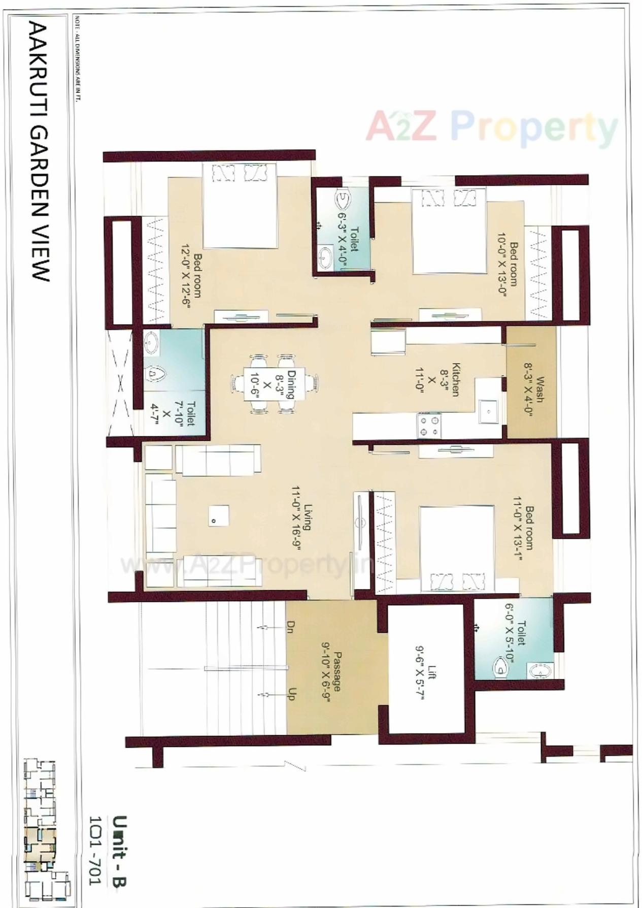 Layout of real estate project Aakruti Garden View located at Rajkot, Rajkot, Gujarat