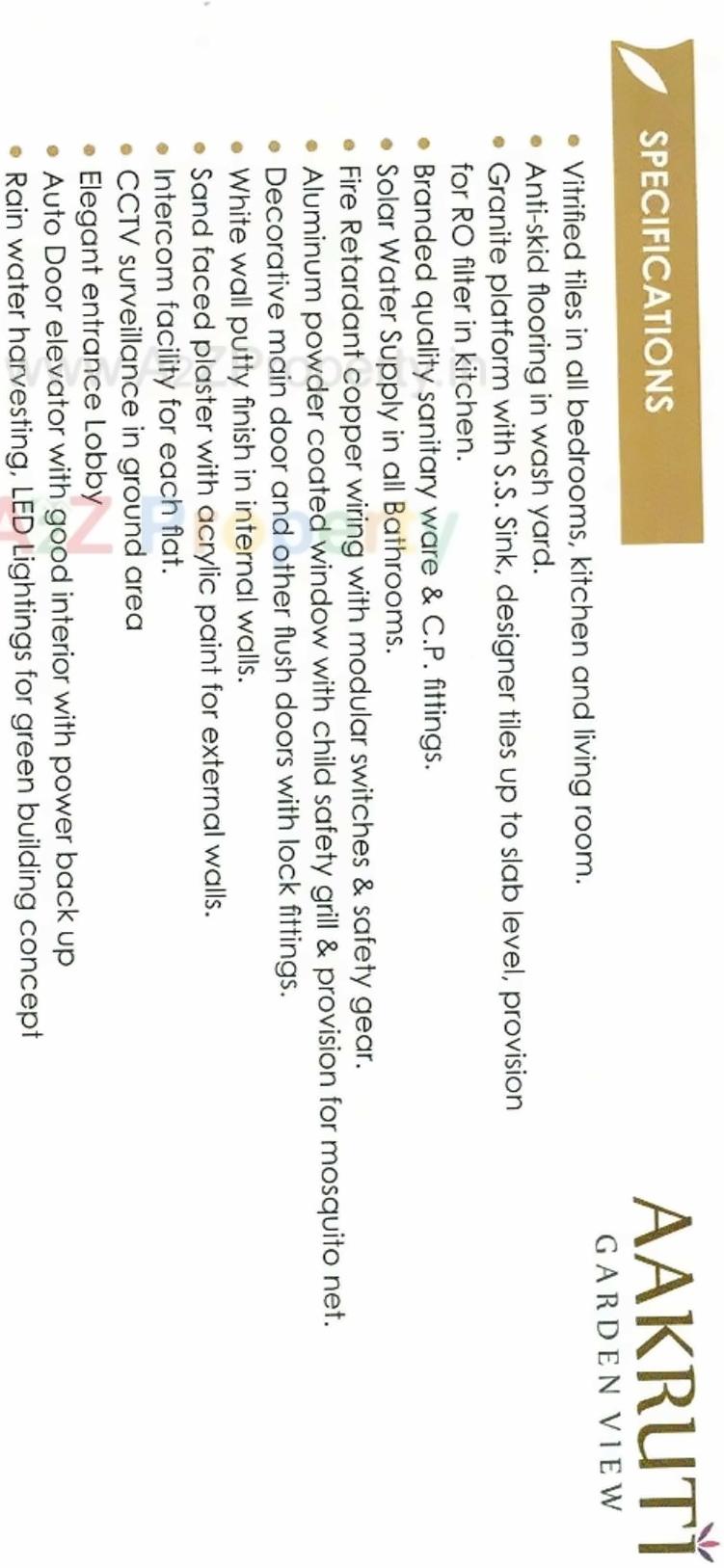  of real estate project Aakruti Garden View located at Rajkot, Rajkot, Gujarat