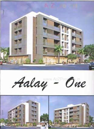 Elevation of real estate project Aalay One located at Mavdi, Rajkot, Gujarat
