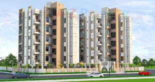 Elevation of real estate project Aalekh Heights located at Kothariya, Rajkot, Gujarat