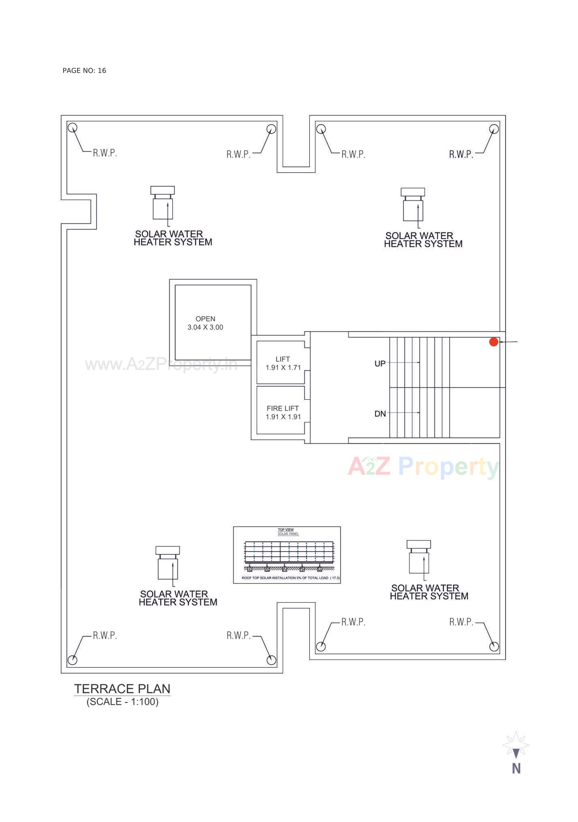 Layout of real estate project Aangan located at Madhapar, Rajkot, Gujarat