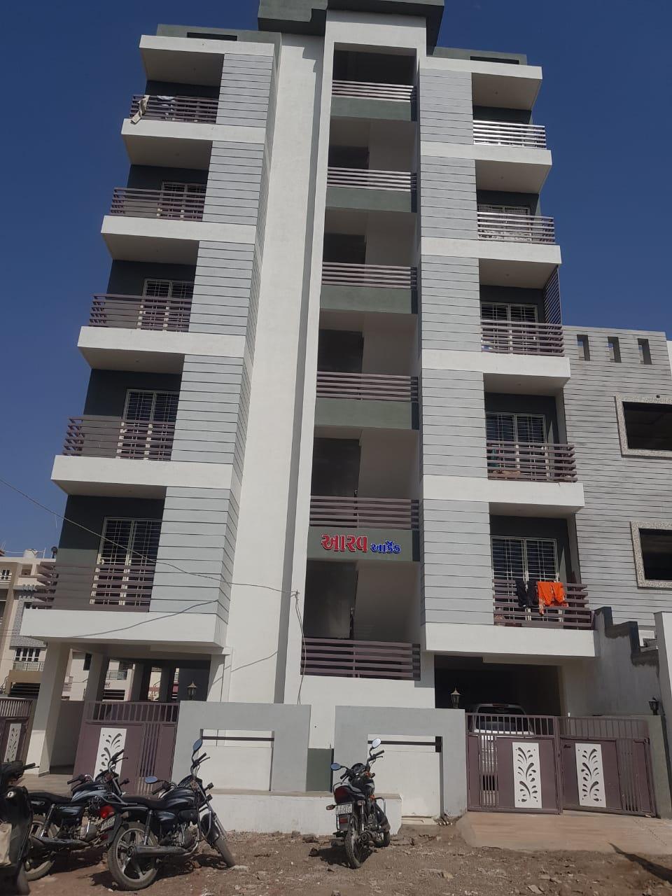 124201_const of real estate project Aarav Arcade located at Mavdi, Rajkot, Gujarat