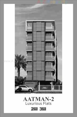 Elevation of real estate project Aatman located at Nana-mava, Rajkot, Gujarat