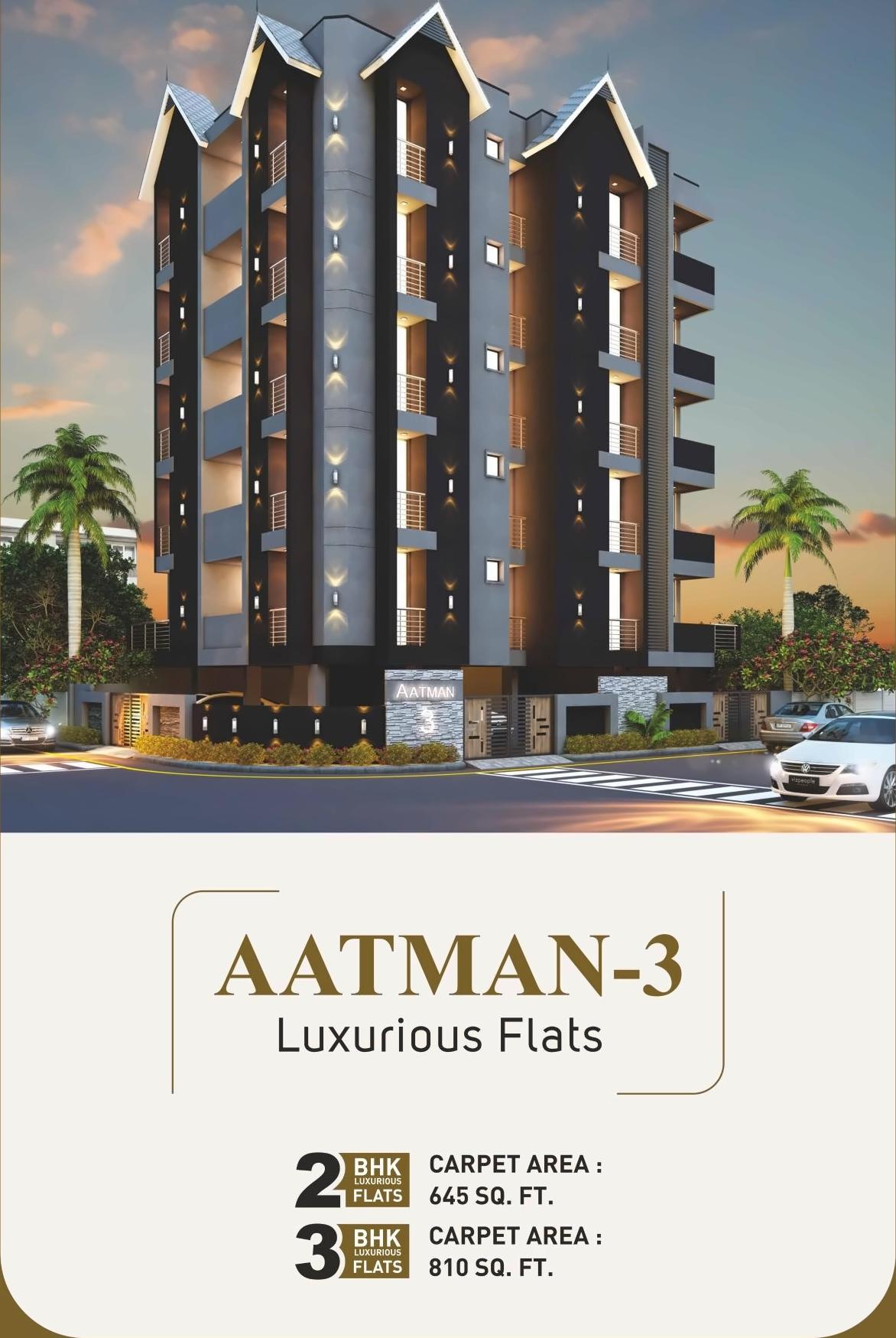 3D Elevation of real estate project Aatman located at Rajkot, Rajkot, Gujarat
