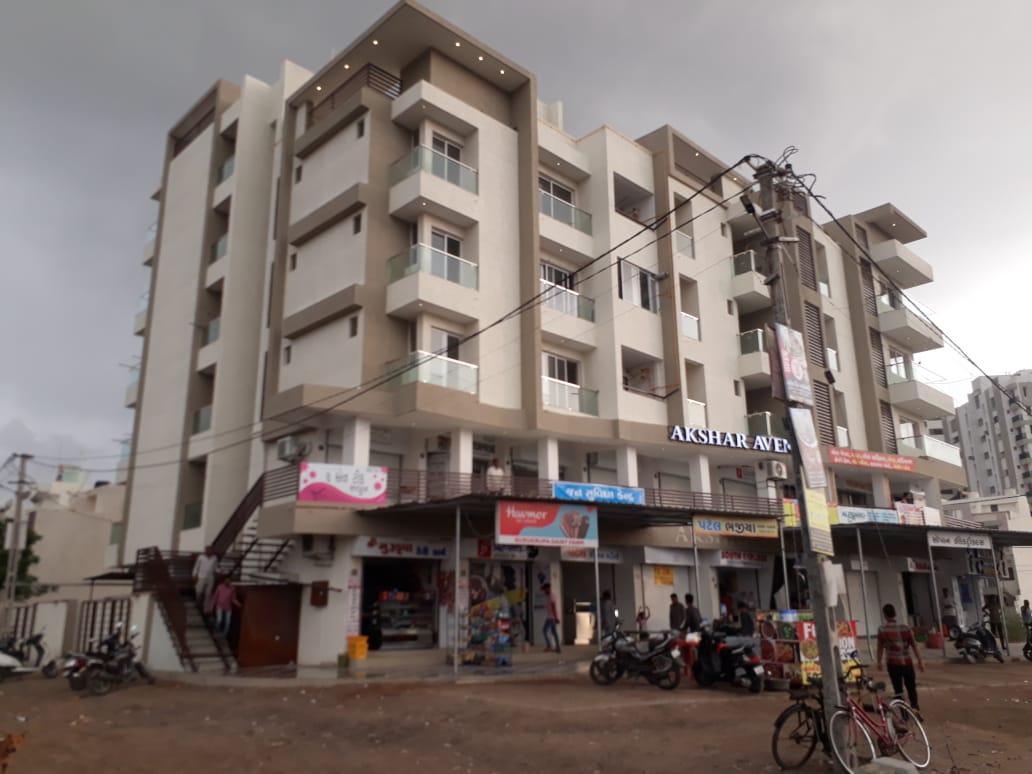175050_const of real estate project Akshar Avenue located at Mavdi, Rajkot, Gujarat