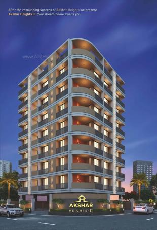 Elevation of real estate project Akshar Heights located at Rajkot, Rajkot, Gujarat