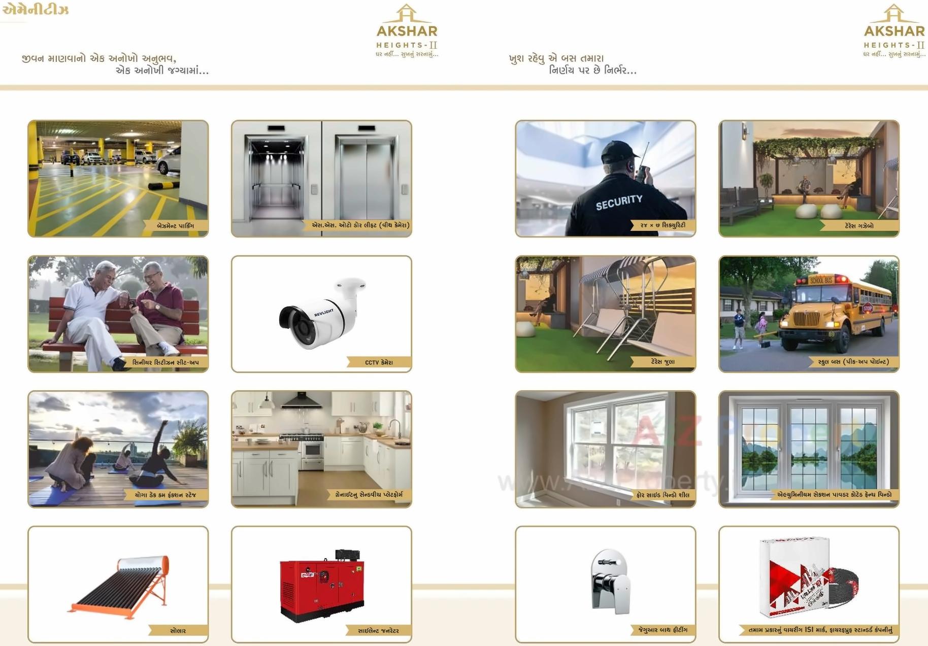  of real estate project Akshar Heights located at Rajkot, Rajkot, Gujarat